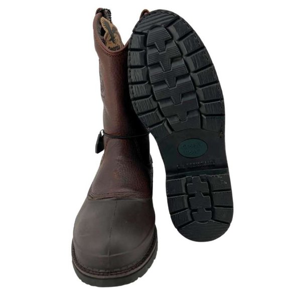 Georgia Boot | Men's Mud Dog Steel Toe Work Boot | Brown | Size 9M - Picture 6 of 6